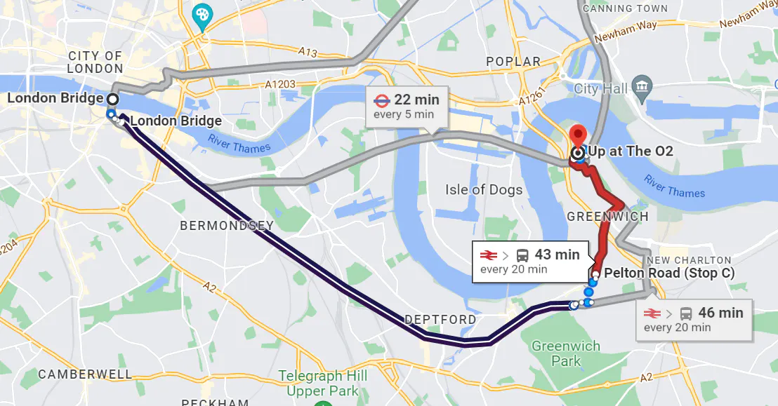 How To Get To The 02 London